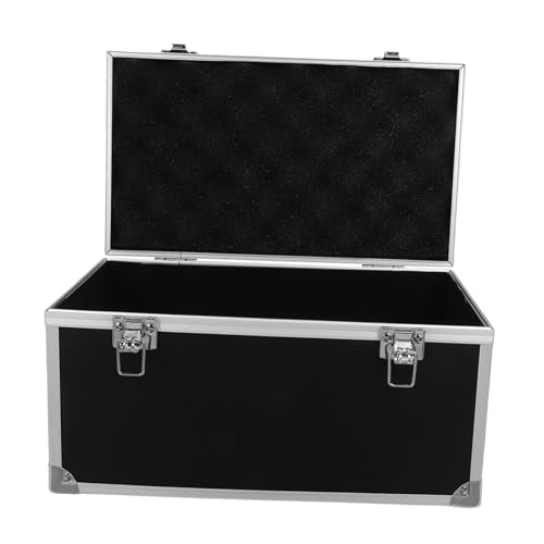 SWOOMEY Aluminium Werkzeugkoffer Leicht und Stoßfest mit Schützendem Multifunktionale Aufbewahrungsbox Tragbarer Instrumentenkasten mit Robustem Aluminiumrahmen und Sicherem von SWOOMEY