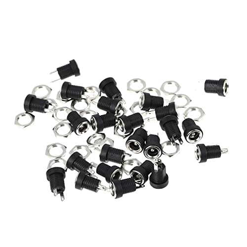 SWOOMEY 1tasche Power Socket Dc Panel Mount Adapter Für Sicherer Für Laptops Und Kleine Fernseher Hohe Isolationsleistung Und Elektrische Leitfähigkeit Vielseitige Anwendung Für von SWOOMEY