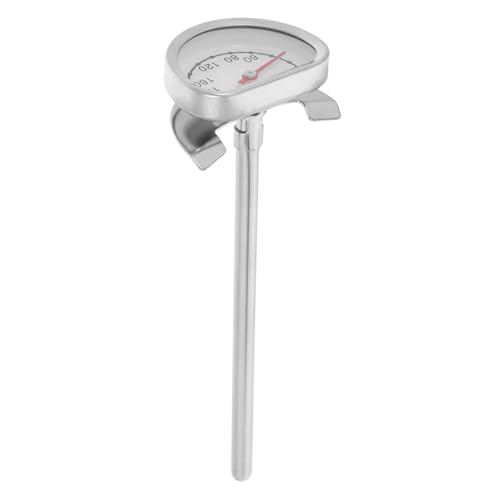 SWOOMEY Edelstahl Frittierthermometer Ölthermometer mit Großem Temperaturbereich Hitzebeständig Langlebig Vielseitig für Braten Grillen und Kochen Küche von SWOOMEY