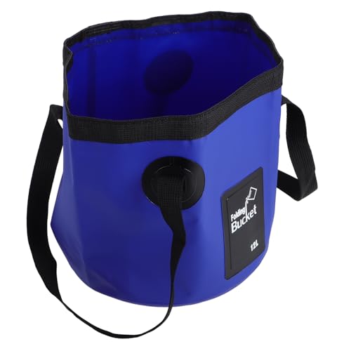 SWOOMEY Faltbarer Wasserbehälter Multifunktionaler Eimer Für Angeln Autowäsche Und Camping Leicht Transportierbar Platzsparend Für Outdoor-Abenteuer von SWOOMEY