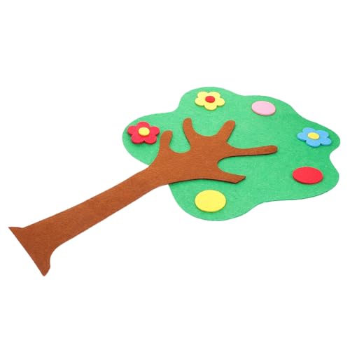 SWOOMEY Filzbaum Wanddekoration für Klassenzimmer Nicht Gewebter Aufkleber für Interaktive Lernspiele Kindergarten Vorschule Große Baum Cutouts für Bastelprojekte SWOOMEY Filzbaum Wanddekoration für Klassenzimmer Nicht Gewebter Aufkleber für Interaktive Lernspiele Kindergarten Vorschule Große Baum Cutouts für Bastelprojekte von SWOOMEY
