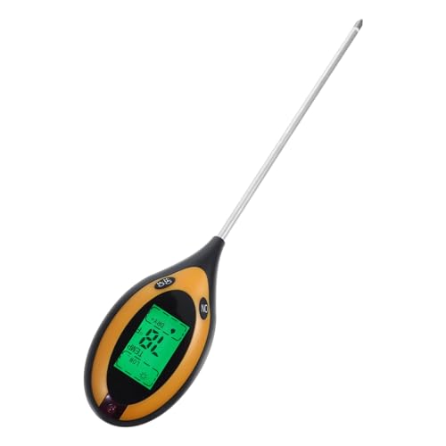 SWOOMEY Garten Bodentester mit Ph Messung Feuchtigkeitsmesser Lichtdetektor Bodenfeuchtemessgerät für Garten Rasenflächen Topfpflanzen und Gewächshaus Geeignet SWOOMEY Garten Bodentester mit Ph Messung Feuchtigkeitsmesser Lichtdetektor Bodenfeuchtemessgerät für Garten Rasenflächen Topfpflanzen und Gewächshaus Geeignet von SWOOMEY