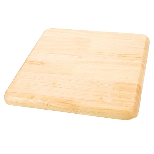 SWOOMEY Holz Quadratischer Hocker Sitz Ersatzteil Robuste Holzsitzplatte für Stühle Restaurant Zuhause Langlebig und Pflegeleicht für Hochzeitsfeiern und Hotels von SWOOMEY