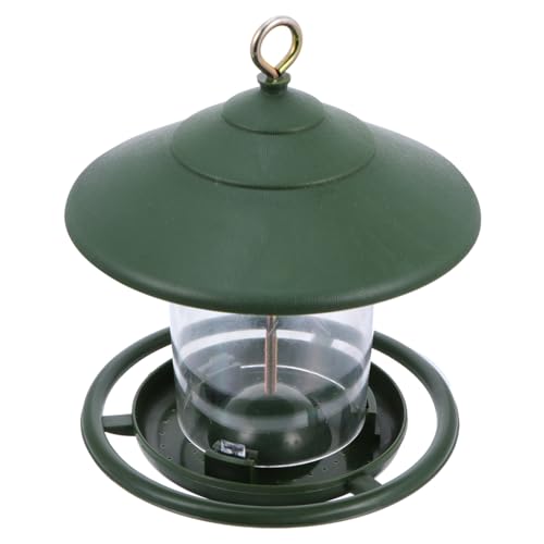 SWOOMEY Kreativer Hängender Vogelfutterspender Wetterfest für Garten und Terrasse Dekorativ und Strapazierfähig Outdoor Vogelfutterstation für Wildvögel als Rückzugsort und von SWOOMEY