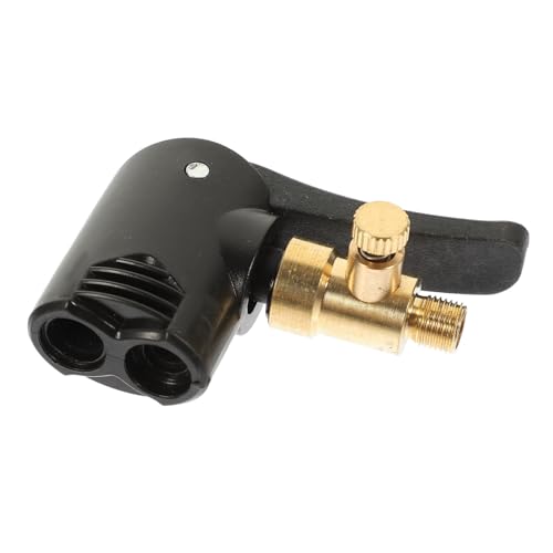 SWOOMEY Luftinflator Chuck Open End Pumpe Tragbare Schlauchklemme für Auto und Motorrad Dual Purpose Adapter für Reifenfüller Robuste Messingkonstruktion Einfach zu Bedienen von SWOOMEY