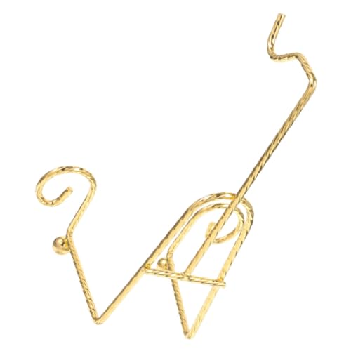 SWOOMEY Metall Kaffeetassenhalter mit Goldbeschichtetem Gewundenem Design mit Keramikablaufplatte für Trockene Aufbewahrung als Organizer für Küche Büro und Teilig SWOOMEY Metall Kaffeetassenhalter mit Goldbeschichtetem Gewundenem Design mit Keramikablaufplatte für Trockene Aufbewahrung als Organizer für Küche Büro und Teilig von SWOOMEY