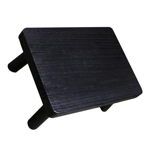 SWOOMEY Niedriger Japanischer Stil Tisch Aus Holz Rechteckiger Holzhocker Als Kleiner Teetisch Für Boden Couchtisch Für Wohnzimmer Schlafzimmer Teezimmer von SWOOMEY