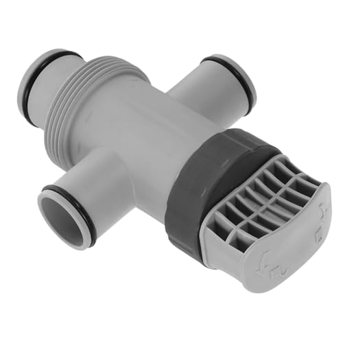SWOOMEY PVC Pool Pump Adapter Ersatzteil für Poolfilter Dicht Schließender Schlauchanschluss Robustes PVC Einfache Installation Kompatibel mit Poolpumpen und Filtersystemen Langlebig SWOOMEY PVC Pool Pump Adapter Ersatzteil für Poolfilter Dicht Schließender Schlauchanschluss Robustes PVC Einfache Installation Kompatibel mit Poolpumpen und Filtersystemen Langlebig von SWOOMEY
