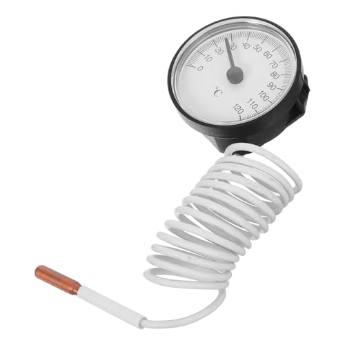 SWOOMEY Präzises Flüssigkeitsfüll-thermometer mit Großem Display Messbereich Tragbares Indoor-thermometer für Genaue Temperaturmessung für Küche und Haushalt von SWOOMEY