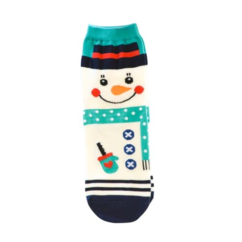SWOOMEY sockenschuhe Baumwollsocken Socken für Mädchen weihnachtliche Socken Weihnachtsferien Socken Wadensocken Damen Weihnachten von SWOOMEY