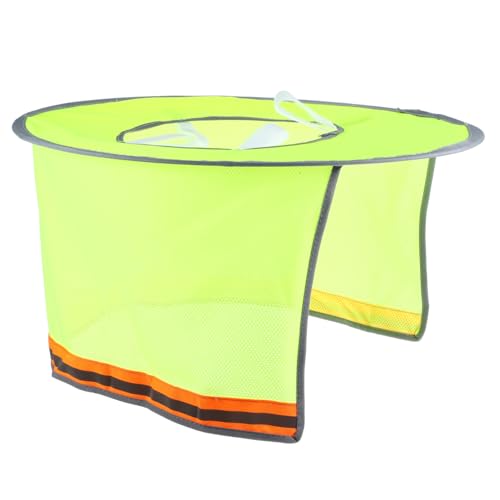 SWOOMEY Sonnenschutz Reflektierender Sicherheitshelm Schirm mit Nackenschutz für Bauarbeiter Uv Schutz Krempe Zubehör für Outdoor Bauarbeiten und Gartenarbeit Hochsichtbar Fluoreszenzgelb SWOOMEY Sonnenschutz Reflektierender Sicherheitshelm Schirm mit Nackenschutz für Bauarbeiter Uv Schutz Krempe Zubehör für Outdoor Bauarbeiten und Gartenarbeit Hochsichtbar Fluoreszenzgelb von SWOOMEY