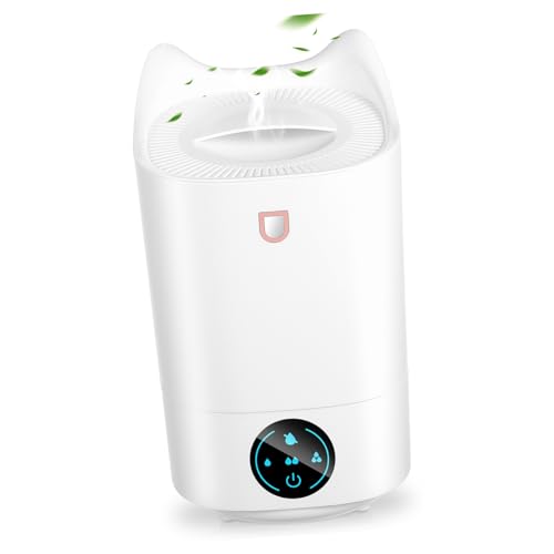 SWOOMEY Tragbarer Luftbefeuchter für Schlafzimmer und Leiser Humidifier mit Großem Wassertank und Automatischer Abschaltung für Sicheren Gebrauch SWOOMEY Tragbarer Luftbefeuchter für Schlafzimmer und Leiser Humidifier mit Großem Wassertank und Automatischer Abschaltung für Sicheren Gebrauch von SWOOMEY