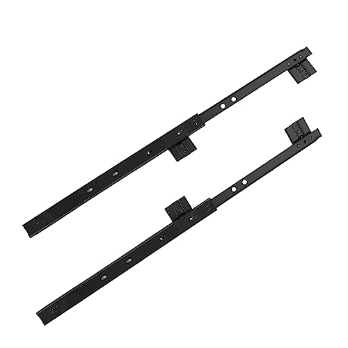 SWOOMEY Verstellbare Tastaturführungen mit Stahlkugellager Geräuscharm Einfache Installation Langlebige Schubladenschienen für Schreibtisch und Computerzubehör für Büro und Heimgebrauch von SWOOMEY
