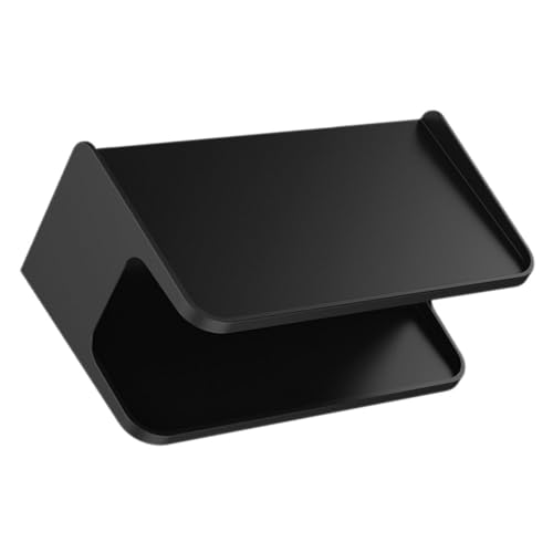 SWOOMEY Wandmontierter Doppelstöckiger Schlafzimmerregal-Organizer Praktische Aufbewahrungslösung Für Badezimmer Und Minimalistisches Design SWOOMEY Wandmontierter Doppelstöckiger Schlafzimmerregal-Organizer Praktische Aufbewahrungslösung Für Badezimmer Und Minimalistisches Design von SWOOMEY