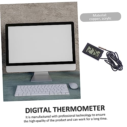 SWOOMEY Wasserkühlsystem Temperaturzähler Thermometer mit Gewinde Präzise Temperaturmessung für Wasserkühlgeräte Hochwertige Verarbeitung und Einfache Handhabung SWOOMEY Wasserkühlsystem Temperaturzähler Thermometer mit Gewinde Präzise Temperaturmessung für Wasserkühlgeräte Hochwertige Verarbeitung und Einfache Handhabung von SWOOMEY