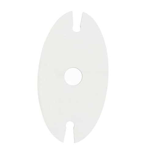 SWOOMEY Weinregal aus Holz Ovaler Weinglashalter zur Wandmontage Stabiles Platzsparendes Goblet Organizing Rack für Rotweingläser Weißer Hängender Weinglashalter für Zuhause und Hotel von SWOOMEY