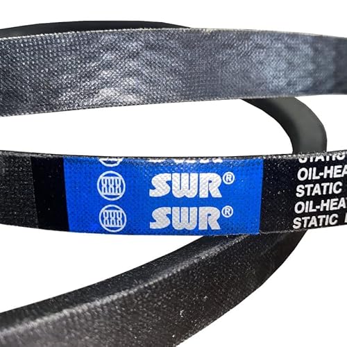 SWR Keilriemen B43-17 x 1090 Li, klassisch: V-Riemen, Mechanischer Keilriemen, Schwarz, Polyester, Neopren, 17x11, 1090 Li, für Rasenmäher, 3D-Drucker, Nähmaschine von SWR
