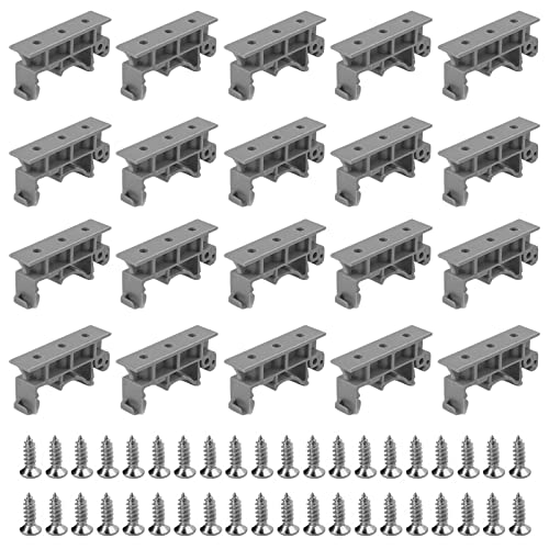 20 Stück C45 PCB Hutschiene Board Halter C45 DIN Schiene Halterung Adapter PCB Halterung PCB DIN Halterung Für DIN 45 Montageschiene 35mm, PCB Leiterplatte Montagehalterung Hutschienen,Hutschiene von SWRCEYJH
