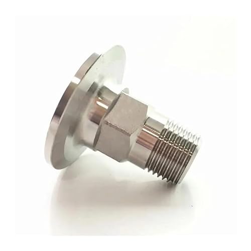 1-1/4" BSPT Male x 1.5" Tri Clamp Octagonal SUS 304 Stainless Steel Coupler Fitting Homebrew Beer von SWRVVMJDTN