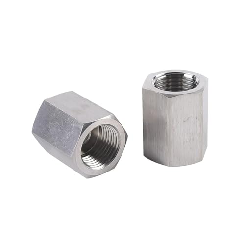 1PC M12x1.5 Metric Female Thread Stainless Steel Socket High Pressure Pipe Fitting von SWRVVMJDTN