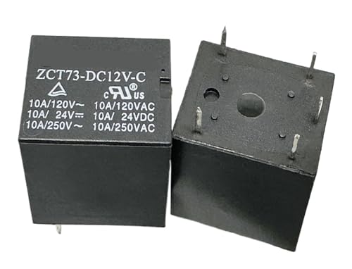 1pc ZCT73-DC12V-C (T73-1C-12V-10A) Relay 5 pins von SWRVVMJDTN