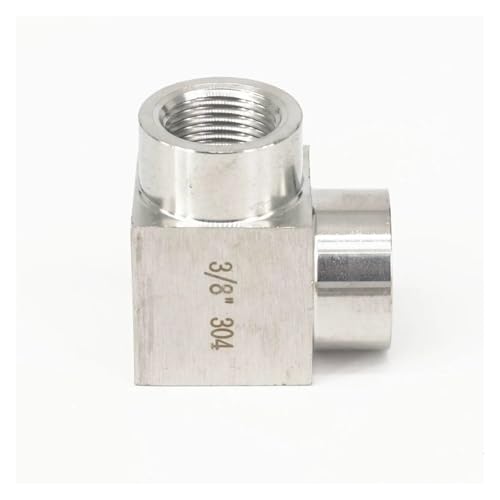 3/8" BSPP Female Angle Elbow 90 Deg 304 Stainless Steel Pipe Fitting Operating pressure 250 Bar von SWRVVMJDTN