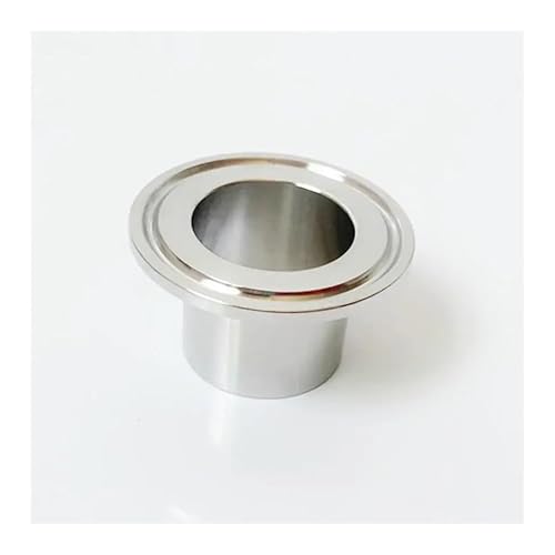 89mm Pipe OD 3.5" Tri Clamp 40mm Height SUS 304 Stainless Auto Butt Weld Ferrule Fitting Home Brewing Beer von SWRVVMJDTN