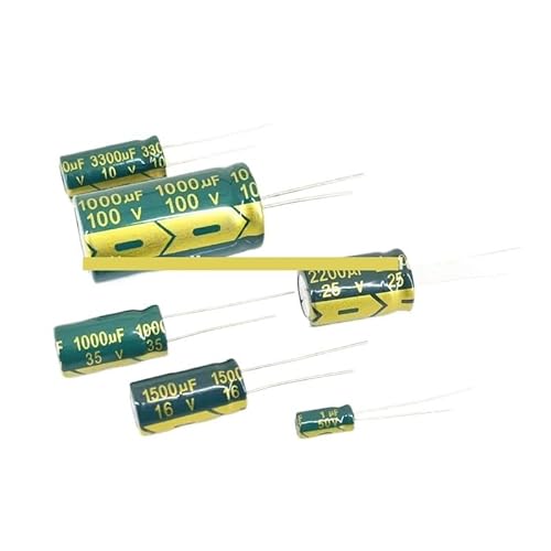 High Frequency Low Aluminum Capacitor 6.3V1500UF 8X16 10PC von SWRVVMJDTN