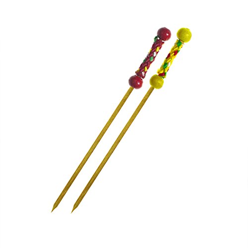 Bambus Fingerfood-Spieße KORDEL 12 cm [100 Stück] von SWS-Schüler