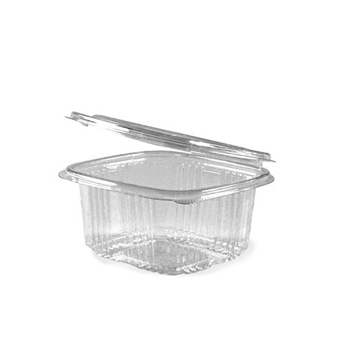 SWS-Schüler Rechteckbecher klar mit Deckel 500 ml (PET) [50 Stück] von SWS-Schüler