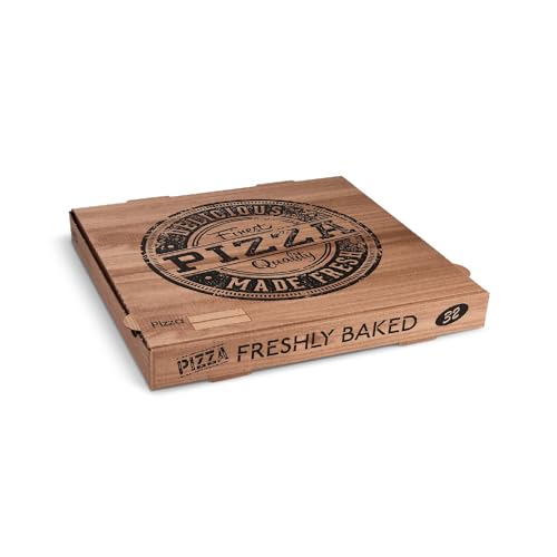 SWS 100 Pizzakartons aus Mikrowellpappe kraft 32 x 32 x 4 cm SWS 100 Pizzakartons aus Mikrowellpappe kraft 32 x 32 x 4 cm von SWS