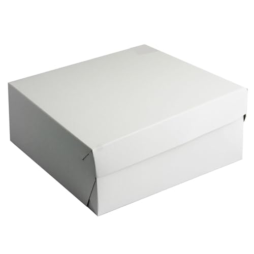 SWS 50 Weiße Tortenkartons 25x25x10 cm – für Kuchen & Gebäck | Elegant & Robust SWS 50 Weiße Tortenkartons 25x25x10 cm – für Kuchen & Gebäck | Elegant & Robust von SWS