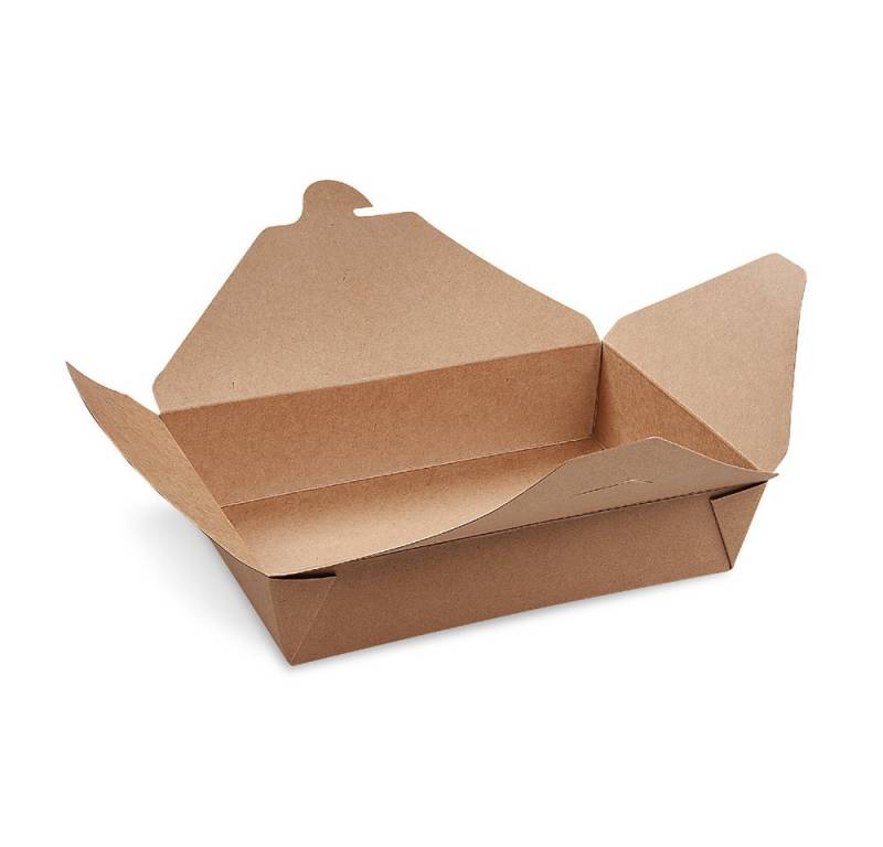 SWS Lunchbox Braune Faltboxen Asiaboxen 1400ml Foodboxen Pommesboxen 50 Stk., PAP/PE SWS Lunchbox Braune Faltboxen Asiaboxen 1400ml Foodboxen Pommesboxen 50 Stk., PAP/PE von SWS