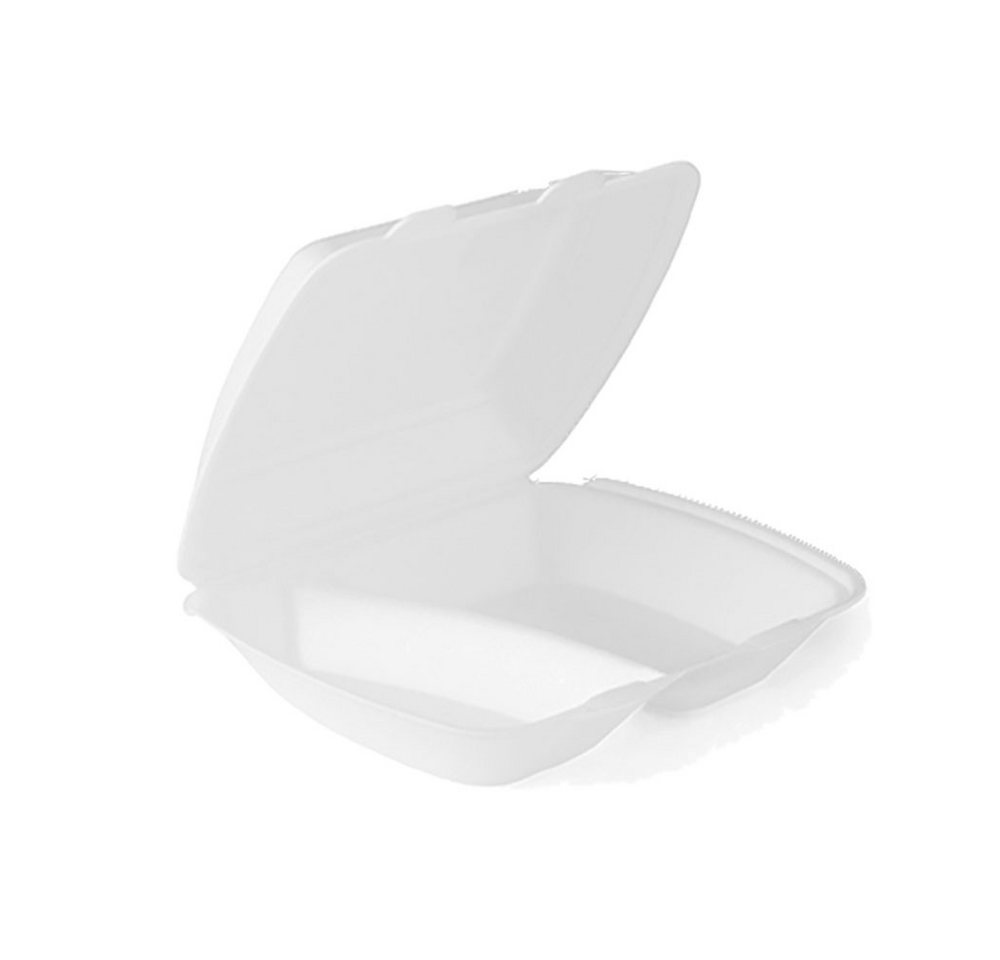SWS Lunchbox Menüboxen HP4 XPS 245x210x72 mm weiß 2-geteilt 200 Stk. von SWS