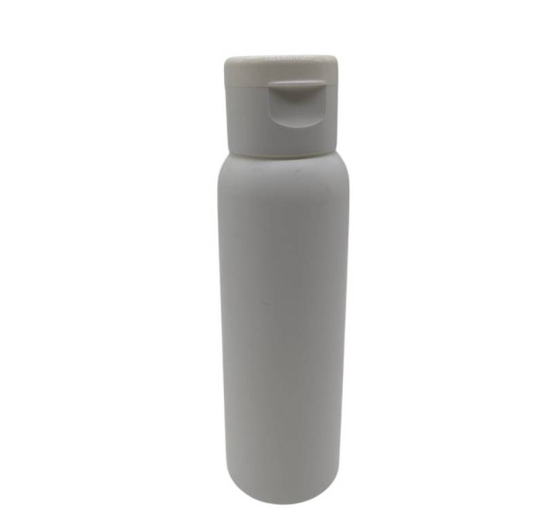 SWS Trinkflasche Leere Shampooflasche 100 ml HDPE Ø 40x130mm weiß 10 Stk. von SWS