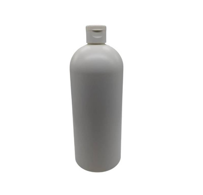 SWS Trinkflasche Leere Shampooflasche 500 ml HDPE Ø 65x180mm weiß 10 Stk. von SWS