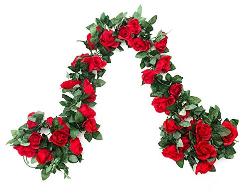 Künstliche Rosenranken, 4,8 m, 2 Stück Künstliche Rosenranken, 4,8 m, 2 Stück von SWSTINLING
