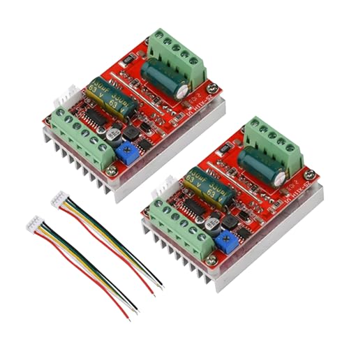 400W Elektromotor Drehzahlregler, 6-60V bürstenloser Motorregler mit Halle BLDC Dreiphasen-Hochleistungs-Steuerungs-Treiberplatine von SWTHM