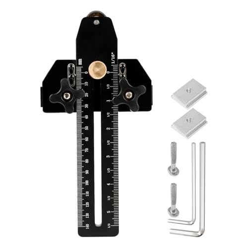Dünne Rip Jig, Aluminiumlegierung Tischsäge Thin Rip Jig Guide Extended Table Saw Jig Guide for Repeat Narrow Strip Cuts Works Fast Thin Ripping Guide for 3/20.3 cm x 3/10.2 cm T Slot Dünne Rip Jig, Aluminiumlegierung Tischsäge Thin Rip Jig Guide Extended Table Saw Jig Guide for Repeat Narrow Strip Cuts Works Fast Thin Ripping Guide for 3/20.3 cm x 3/10.2 cm T Slot von SWTHM