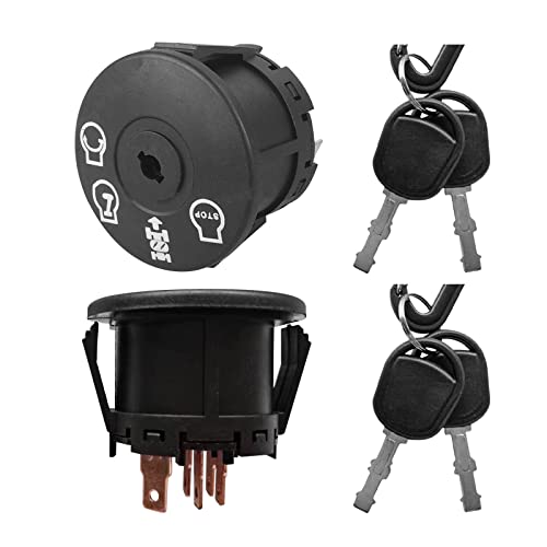 SWTHM 532193350 Ersatz-Rasenmäher Zündschalter 4 Position 7 Klemmen für AYP MPN 193350 AR-iens 21546319 Husqv-Arna Delta 6900-49P1 SWTHM 532193350 Ersatz-Rasenmäher Zündschalter 4 Position 7 Klemmen für AYP MPN 193350 AR-iens 21546319 Husqv-Arna Delta 6900-49P1 von SWTHM