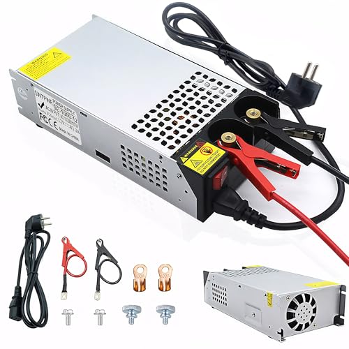Upgraded AC to DC 12V 83A 1000W Netzteil Transformator Schalternetzteil 230V AC auf DC Netzteil Trafo 12Volt Transformator Industriell für LED CCTV Radio SMPS 110V/230V (DC12V-83A-1000W) von SWTPWR