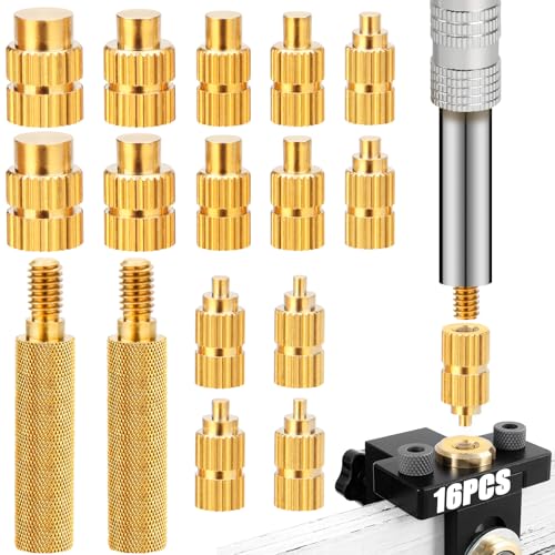 SWTYExt 2 Sets Lötspitzen Einschmelzhilfe Einschmelzgewinde für Gewindeeinsatz M2 M2.5 M3 M4 M5 M6 M8 3D Druck Zubehör Lötkolben Spitzen Kompatibel mit T18 ST 900M Weller ST Serie Lötspitzen von SWTYExt