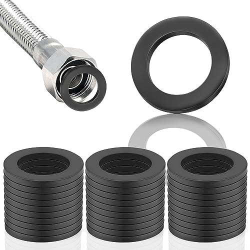 SWTYExt 3/4 Zoll Dichtungsringe 30 Stück Dichtungen Sanitär Flachdichtung Dichtringe Gummi Wasserhahn Dichtung Unterlegscheiben Schwarz für Dichtung Duschkopf Waschbecken Ablauf Gardena Poolpumpe Pool SWTYExt 3/4 Zoll Dichtungsringe 30 Stück Dichtungen Sanitär Flachdichtung Dichtringe Gummi Wasserhahn Dichtung Unterlegscheiben Schwarz für Dichtung Duschkopf Waschbecken Ablauf Gardena Poolpumpe Pool von SWTYExt