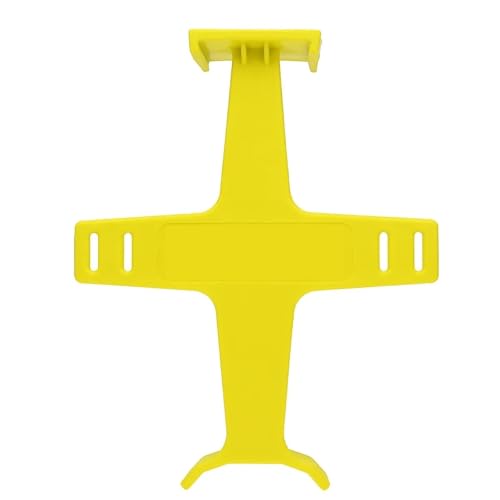 Motorrad Gabelabdeckungen 1PC ABS Motocross Glossy Finish Klammer Gabel Unterstützung Transport Protector Motorrad Block Dichtung Savers Schutz Motorrad Gabelschutz(Yellow) von SWVYDC