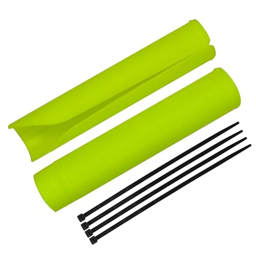 Motorrad Gabelabdeckungen Motorrad Gabel Abdeckung Stoßdämpfer Schutz Protector Fit Für Honda CRF 80 R 85R 150R 250R 450R 250X 450X 150F 230 F 150L 250 Motorrad Gabelschutz(Fluorescent Green) von SWVYDC