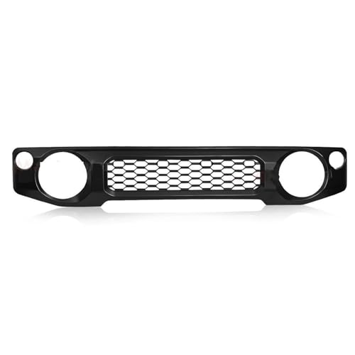 Nieren Kühlergrill Auto Frontstoßstange Mesh Racing Grill Fit für Suzuki Jimny JB74 JB64 2019-2024 ABS Mittelgrillabdeckung Zubehör Kühlergrills Nieren Kühlergrill Auto Frontstoßstange Mesh Racing Grill Fit für Suzuki Jimny JB74 JB64 2019-2024 ABS Mittelgrillabdeckung Zubehör Kühlergrills von SWVYDC