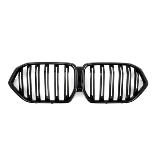 Nieren Kühlergrill Fit Für BMW X5 G05 2019 X6 G06 2020 2021 2022 Auto Front Nieren Grills Grille Glanz Schwarz Silber Diamant Sport Kühlergrills(G06 GB Dual Slat) von SWVYDC