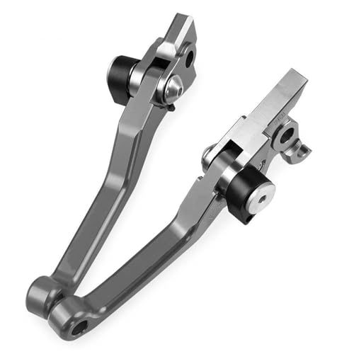 SWVYDC Bremshebel Kupplungs CNC Fit Für 530 EXC EXC 2008-2011 Faltbare Pivot Dirt Bike Bremse Kupplung Hebel Kabel Griff Aluminium Teil Lenker Kupplungsbremshebel(10) von SWVYDC