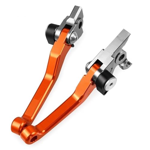 SWVYDC Bremshebel Kupplungs CNC Fit Für 530 EXC EXC 2008-2011 Faltbare Pivot Dirt Bike Bremse Kupplung Hebel Kabel Griff Aluminium Teil Lenker Kupplungsbremshebel(11) von SWVYDC