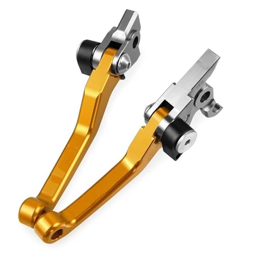 SWVYDC Bremshebel Kupplungs CNC Fit Für 530 EXC EXC 2008-2011 Faltbare Pivot Dirt Bike Bremse Kupplung Hebel Kabel Griff Aluminium Teil Lenker Kupplungsbremshebel(9) von SWVYDC